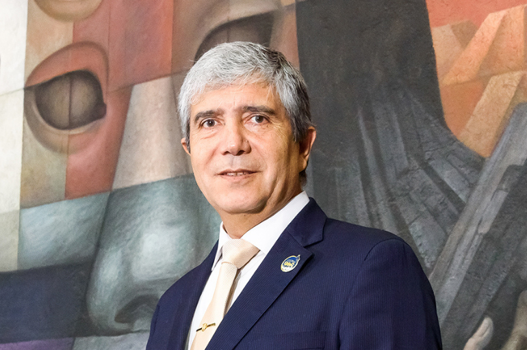 Carlos Saavedra, Rector de la Universidad de Concepción
